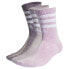 ADIDAS 3 Stripes Stonewash Crew socks 3 pairs