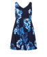 Фото #2 товара Plus Size Hydrangea Print Dress