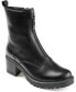 ფოტო #1 პროდუქტის Women's Norrah Zip Up Moto Booties