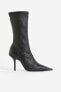 Фото #2 товара Leather Boots with Heel