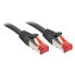 UTP Category 6 Rigid Network Cable LINDY 47782 Black 7,5 m 1 Unit