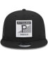 ფოტო #4 პროდუქტის Men's Black Pittsburgh Pirates Scratch Squared Trucker 9FIFTY Snapback Hat