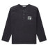 ფოტო #2 პროდუქტის TOM TAILOR Regular Printed Henley Long sleeve T-shirt