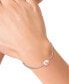 ფოტო #3 პროდუქტის EFFY® Gray Cultured Freshwater Pearl (10mm) Bolo Bracelet in Sterling Silver