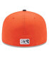 Фото #5 товара Men's Orange Las Vegas Aviators Authentic Collection Alternate Logo 59FIFTY Fitted Hat