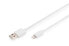 Фото #1 товара DIGITUS Lightning to USB-A data/charging cable, MFI-certified