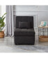 Фото #8 товара Living Room Bed Room Furniture With Black Linen Fabric Recliner Chair Bed
