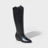 Фото #1 товара Women's Sommer Wide Calf Western Boots - Universal Thread Black 5WC