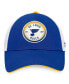 Men's Blue, White St. Louis Blues Iconic Gradient Trucker Snapback Hat