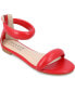 ფოტო #1 პროდუქტის Women's Peytonn Two Piece Puff Strap Flat Sandals