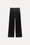 ZW COLLECTION SATIN TROUSERS WITH BOW