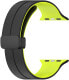 Фото #1 товара Ремешок 4wrist Magnetic Apple Watch 38/40/41 mm - Black/Green