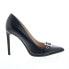 Фото #1 товара Diesel Cuir Desir Brilly Y00335-PR311-H1554 Womens Black Pumps Heels Shoes 7.5