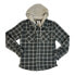 Фото #1 товара Lee Men's Long Sleeve Warm Sherpa Bonded Brushed Flannel Jacket