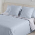 Фото #2 товара Комплект чехлов для одеяла Alexandra House Living Greta Синий 90 кровать 2 Предметы