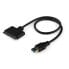 Фото #1 товара StarTech.com SATA to USB Cable with UASP - Black - CE - FCC - ASMedia - ASM1153E - 0 - 60 °C - -10 - 70 °C - 49 mm