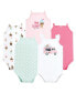 ფოტო #1 პროდუქტის Baby Girls Cotton Sleeveless Bodysuits Ice Cream Truck