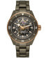 ფოტო #1 პროდუქტის Men's Swiss Automatic Captain Cook Green High-Tech Ceramic Bracelet Watch 43mm