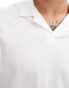 Фото #3 товара Jack & Jones Premium jersey revere collar polo in white