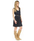 ფოტო #4 პროდუქტის Women's Pleated Belted Tank Dress