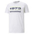Фото #1 товара Puma Timeout Graphic Crew Neck Short Sleeve T-Shirt Mens White Casual Tops 53648