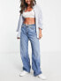 Фото #1 товара River Island 90s straight jean in blue