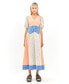 Фото #2 товара Women's Mixed Print Maxi Dress