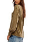 ფოტო #5 პროდუქტის Women's Fade Into You Long-Sleeve Cotton T-Shirt