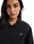 Nike NSW Collection woven zip through jacket in black