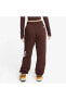Фото #3 товара Брюки Nike Sportswear Fleece oversize Dance женские коричневые
