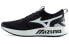 Mizuno PI 透气 低帮 跑步鞋 男女同款 黑白 / Кроссовки Mizuno PI D1GH202401