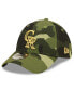 ფოტო #4 პროდუქტის Men's Camo Colorado Rockies 2022 Armed Forces Day 39THIRTY Flex Hat