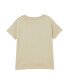 ფოტო #2 პროდუქტის Little Girls Poppy Short Sleeve Print T-shirt