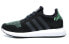 Кроссовки мужские Adidas Swift Run "Black White" черно-белые 36 - фото #1