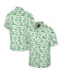 Фото #2 товара Men's White Oregon Ducks Spontaneous is Romantic Camp Button-Up Shirt