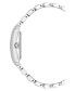 ფოტო #3 პროდუქტის Women's Quartz Silver-Tone Alloy Link Bracelet, 23mm