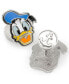 Фото #1 товара Men's Donald Duck Two Faces Cufflinks