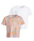 Фото #1 товара Big Girls Short-Sleeve T-Shirts, 2 Pack, Created for Macy's