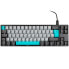 Фото #2 товара Ducky Miya Pro Moonlight TKL Gaming Tastatur für PC/Mac, MX-Brown, weiße LED - dunkelgrau