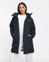 Фото #1 товара Columbia Opal Hill Mid hooded down jacket in black