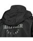 Фото #5 товара Куртка с капюшоном Tommy Hilfiger мужская черно-серая Philadelphia Flyers Anorak Quarter-Zip.