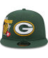 Men's Green Green Bay Packers Icon 9FIFTY Snapback Hat