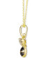 Nude Diamond (1/5 ct. t.w.) & Blackberry Diamond (1/10 ct. t.w.) 18" Pendant Necklace in 14k Gold