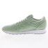 Фото #10 товара Reebok Eames Classic Mens Green Leather Lace Up Lifestyle Sneakers Shoes