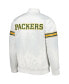 Men's White Green Bay Packers The Power Forward Full-Snap Jacket
