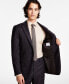 Фото #4 товара Men's Slim-Fit Wool-Blend Stretch Suit Jacket