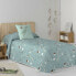 Reversible Bedspread Haciendo el Indio Jurassic Green