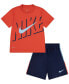 ფოტო #1 პროდუქტის Toddler Boys Icon Mesh Short Set