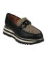 Фото #1 товара Women's Geneva Chain Hardware Slip On Platform Loafers