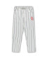 Фото #2 товара Men's White, Navy St. Louis Cardinals Big and Tall Pinstripe Sleep Set